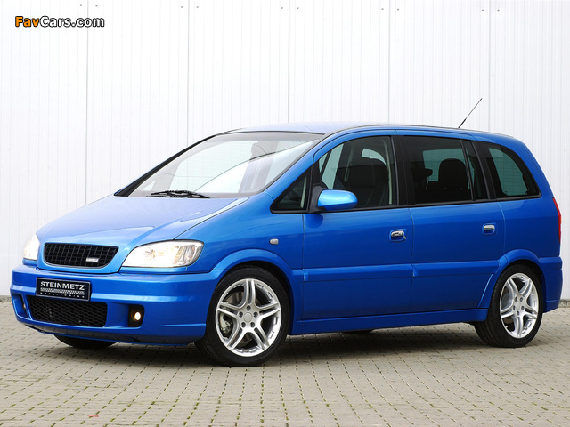 Steinmetz Opel Zafira OPC (A) 2001–05 photos (640 x 480)