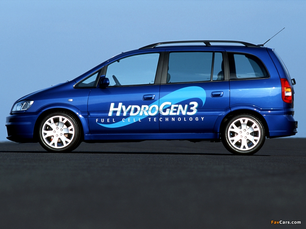 Opel Zafira HydroGen 3 Concept (A) 2001 wallpapers (1024 x 768)