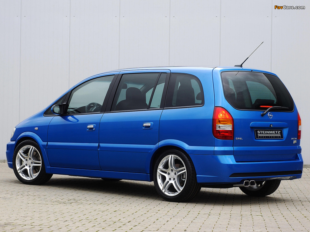 Steinmetz Opel Zafira OPC (A) 2001–05 wallpapers (1024 x 768)