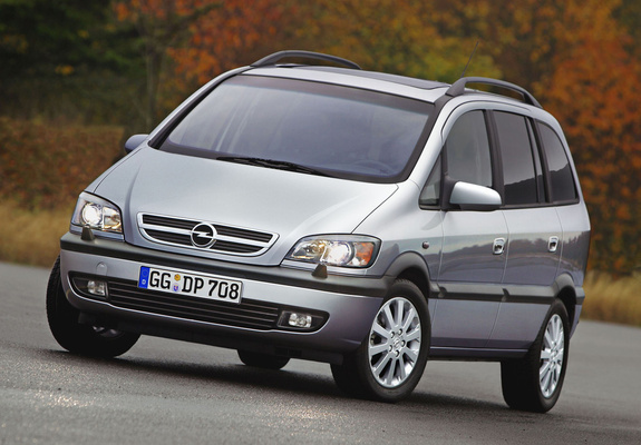 Opel Zafira (A) 2003–05 images