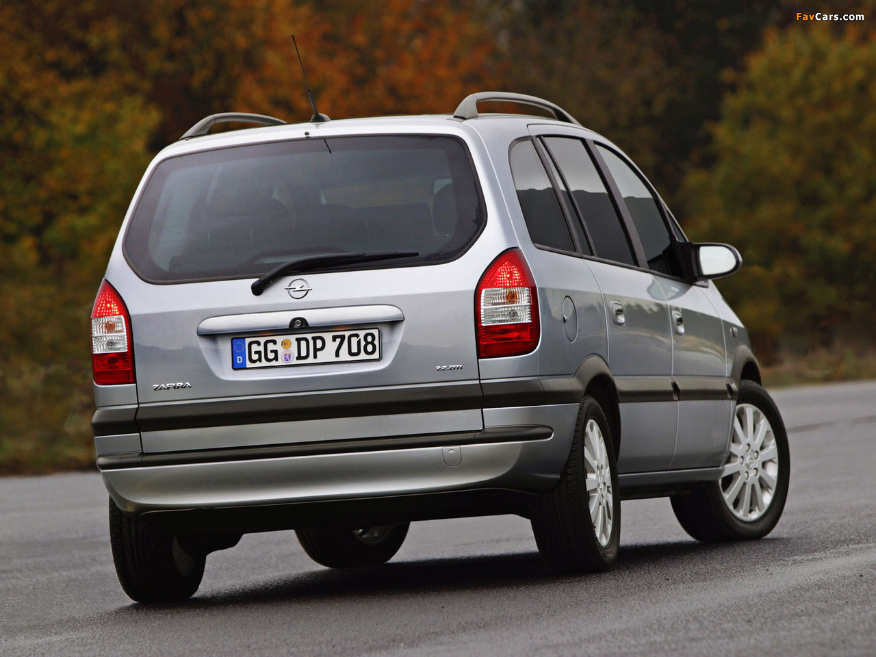 Opel Zafira (A) 2003–05 pictures (1280 x 960)