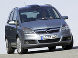 Opel Zafira 2.0 Turbo (B) 2005–08 images