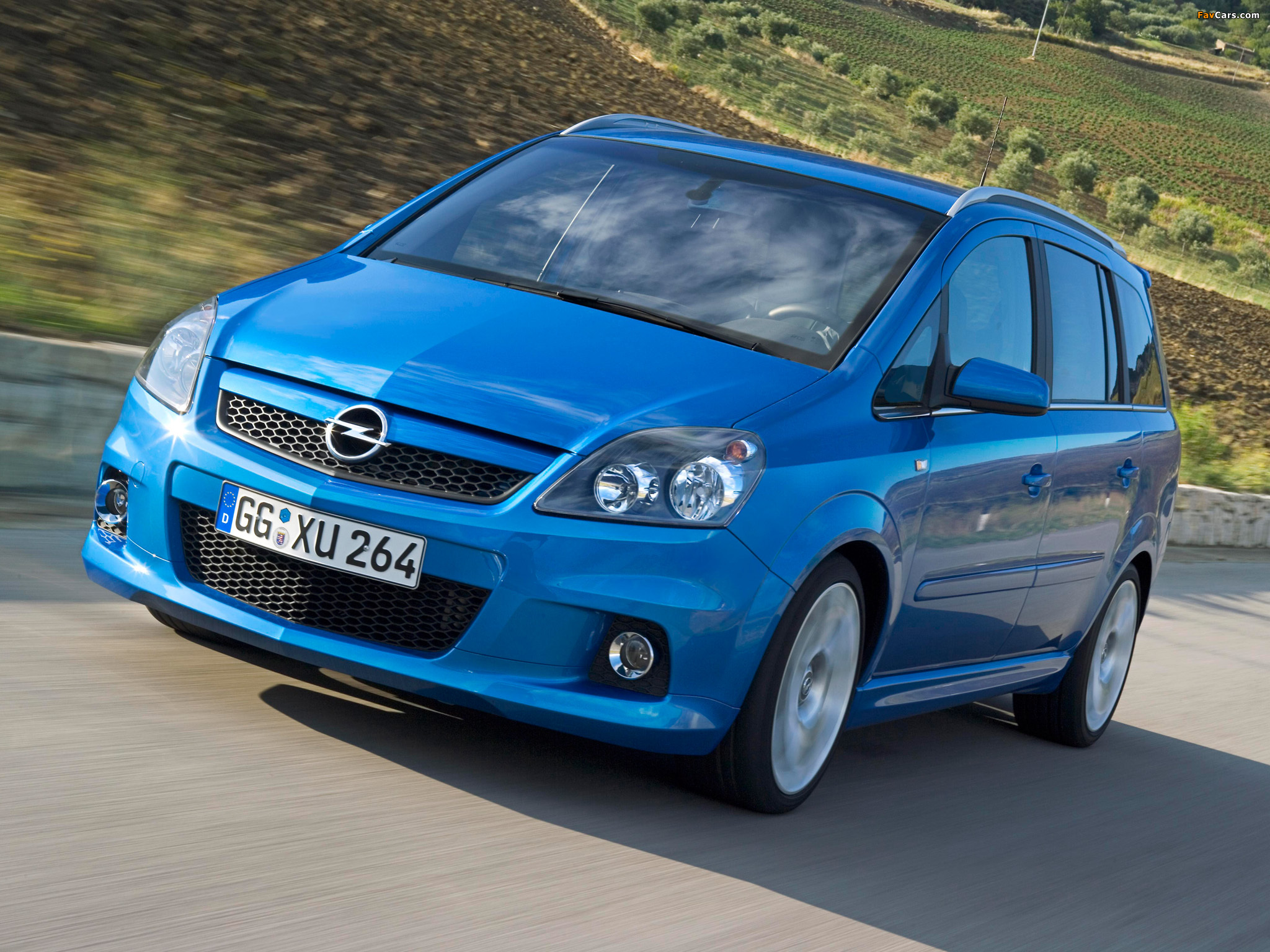 Opel Zafira OPC (B) 2005–10 photos (2048 x 1536)