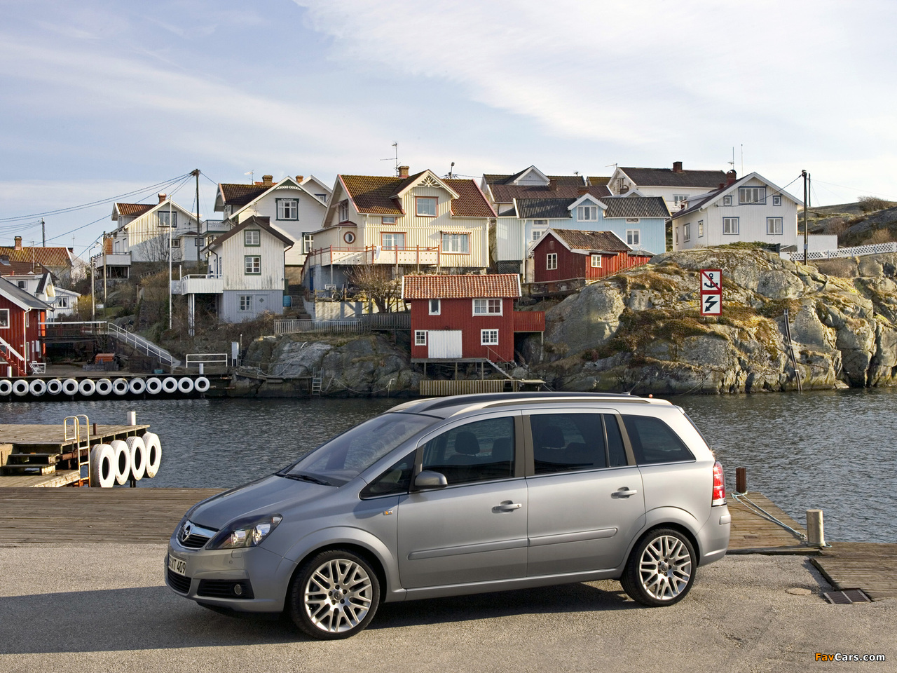 Opel Zafira 2.0 Turbo (B) 2005–08 pictures (1280 x 960)