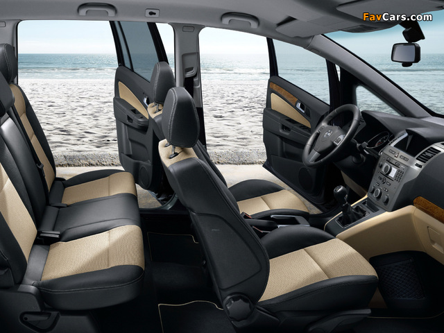 Opel Zafira (B) 2005–08 wallpapers (640 x 480)