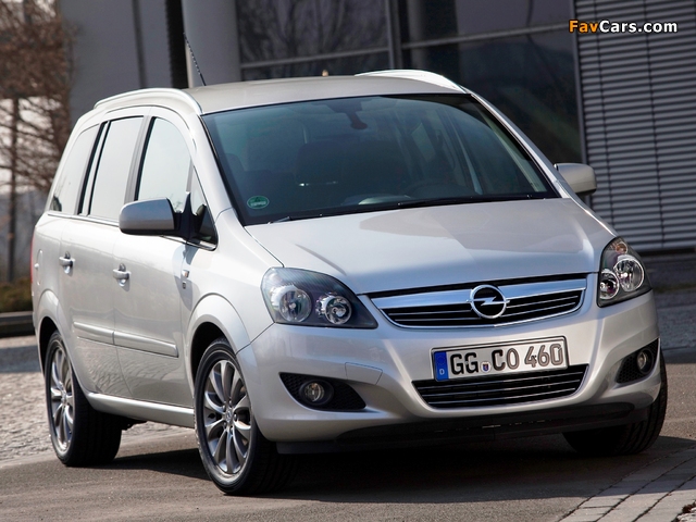 Opel Zafira ecoFLEX (B) 2009 images (640 x 480)