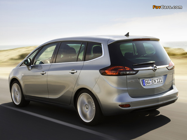 Opel Zafira Tourer (C) 2011 photos (640 x 480)