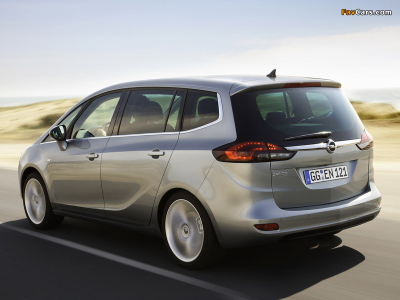 Opel Zafira Tourer (C) 2011 photos (800 x 600)