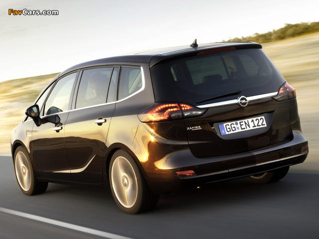 Opel Zafira Tourer (C) 2011 pictures (640 x 480)