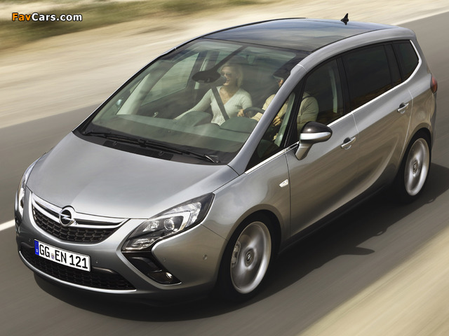 Opel Zafira Tourer (C) 2011 pictures (640 x 480)
