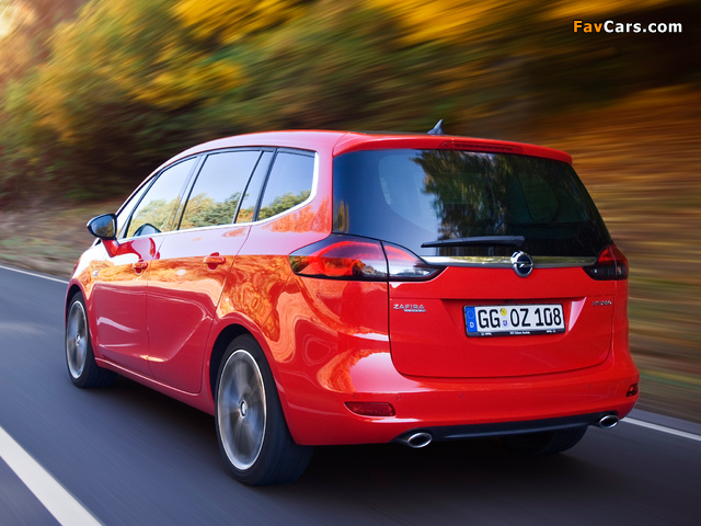 Opel Zafira Tourer BiTurbo (C) 2012 pictures (640 x 480)