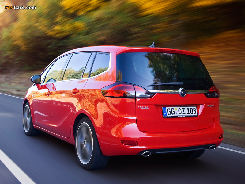 Opel Zafira Tourer BiTurbo (C) 2012 pictures (800 x 600)