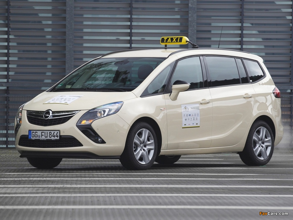 Opel Zafira Tourer Taxi (C) 2013 photos (1024 x 768)
