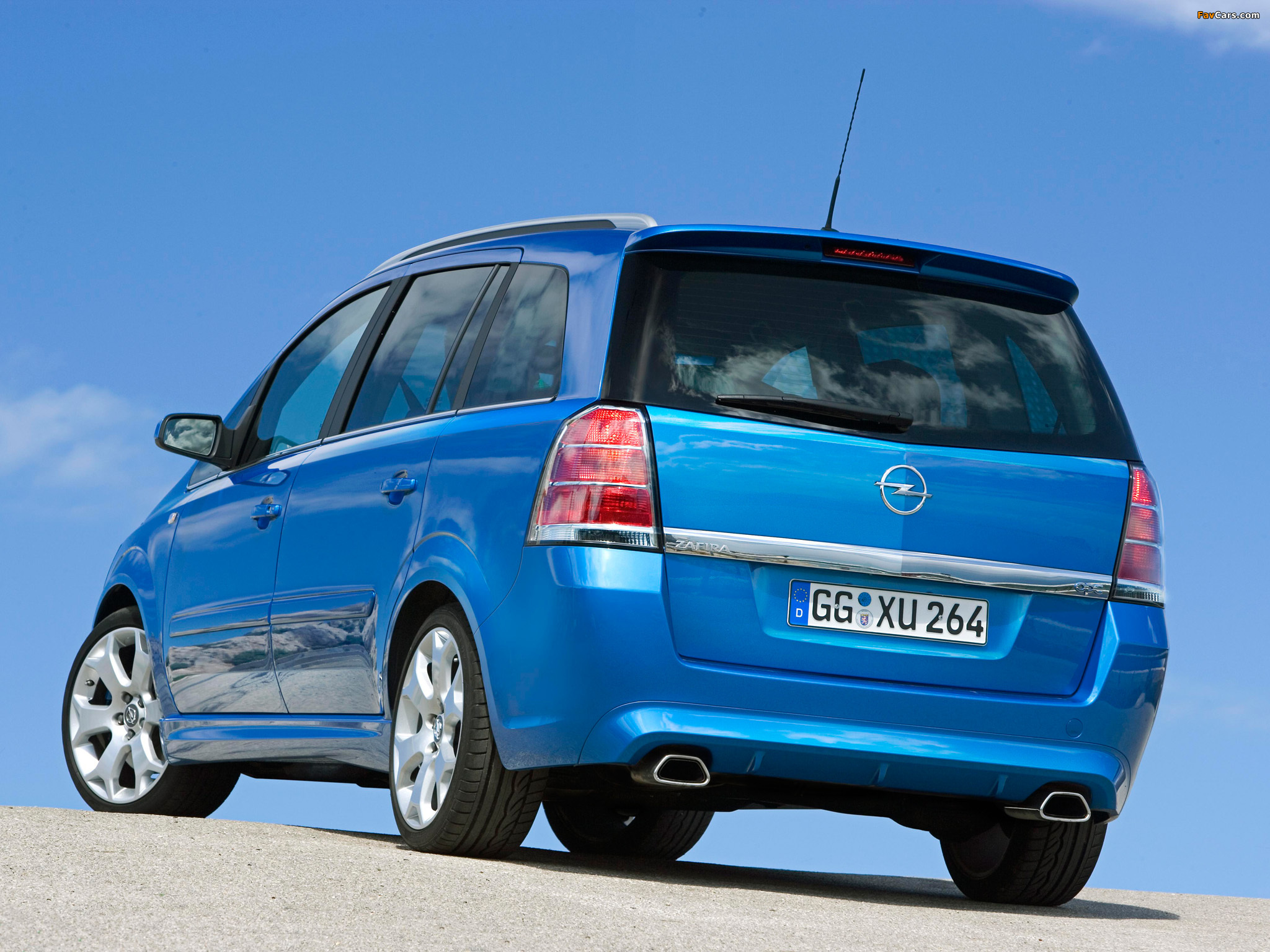 Photos of Opel Zafira OPC (B) 2005–10 (2048 x 1536)