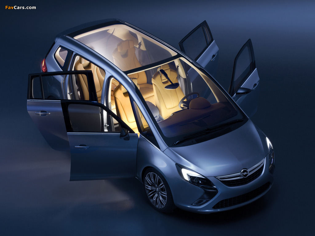 Photos of Opel Zafira Tourer Concept (C) 2011 (1024 x 768)