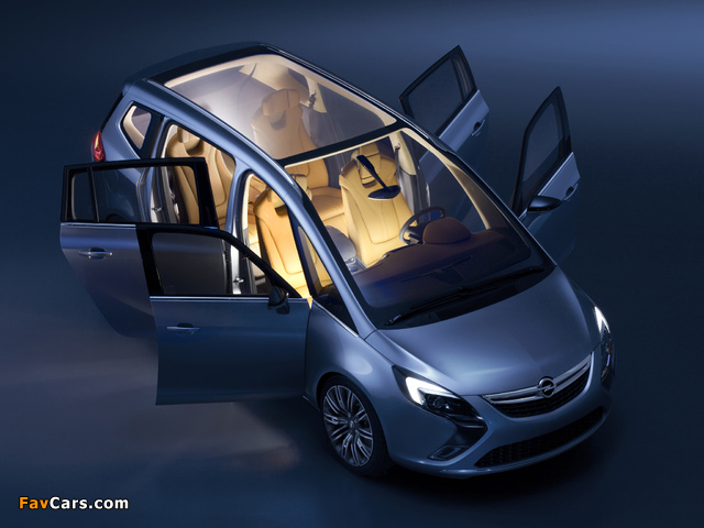 Photos of Opel Zafira Tourer Concept (C) 2011 (640 x 480)