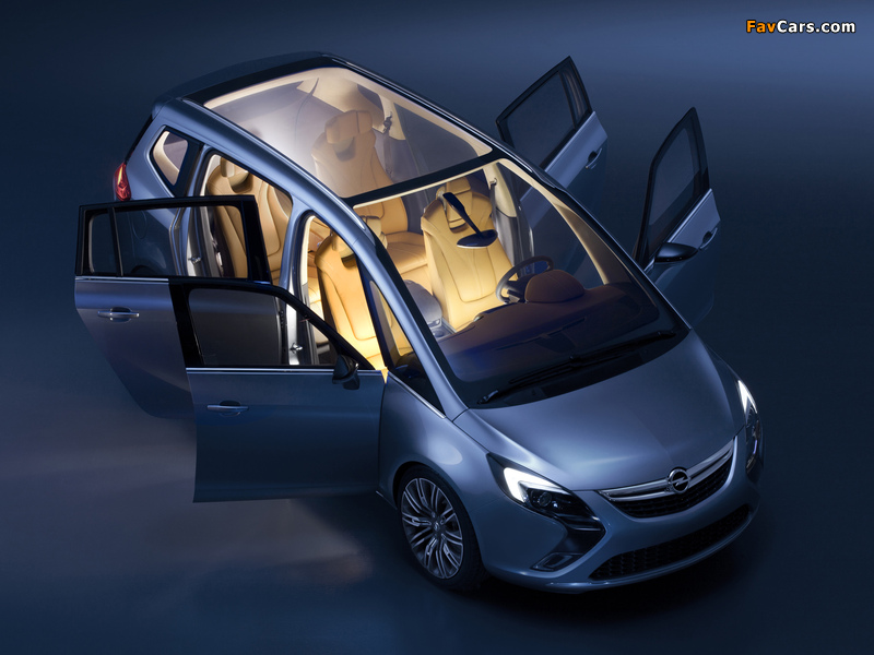 Photos of Opel Zafira Tourer Concept (C) 2011 (800 x 600)