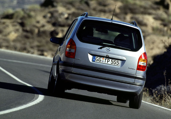 Pictures of Opel Zafira (A) 1999–2003