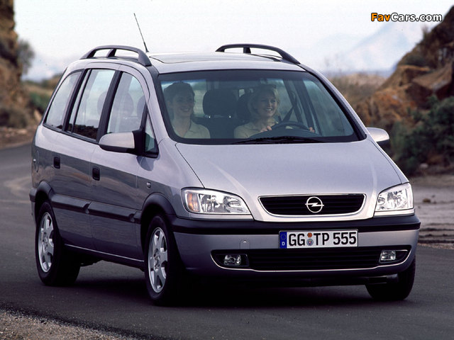 Pictures of Opel Zafira (A) 1999–2003 (640 x 480)