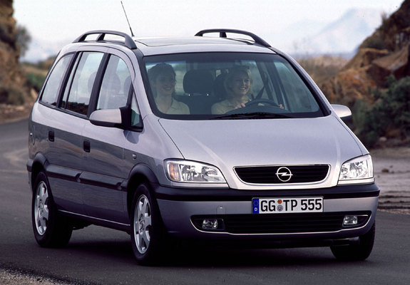 Pictures of Opel Zafira (A) 1999–2003