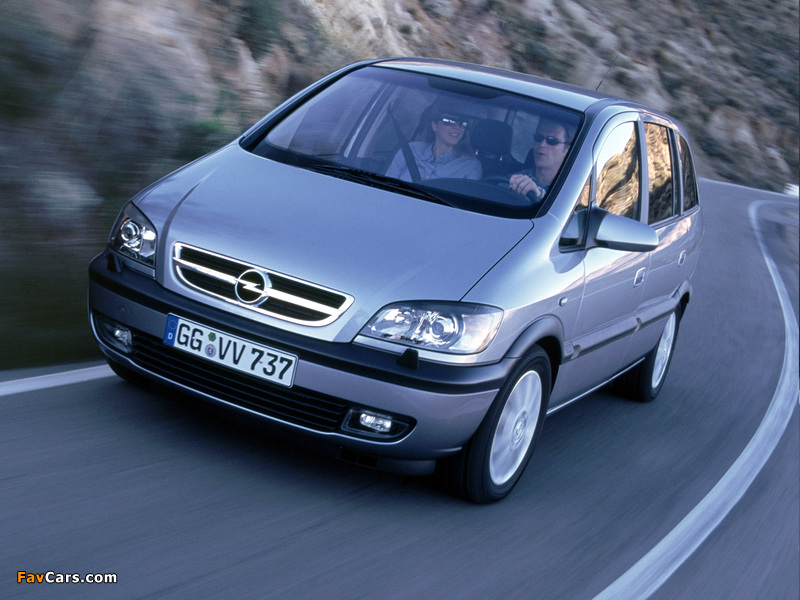 Pictures of Opel Zafira (A) 2003–05 (800 x 600)
