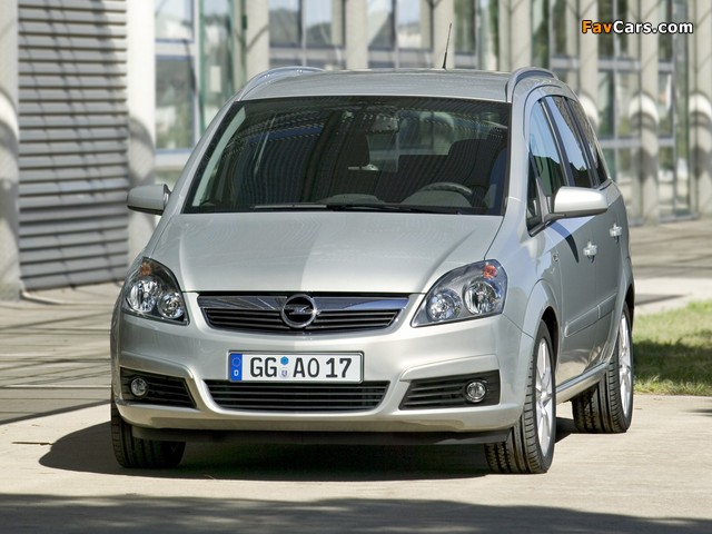 Pictures of Opel Zafira (B) 2005–08 (640 x 480)