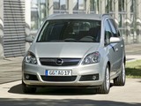 Pictures of Opel Zafira (B) 2005–08