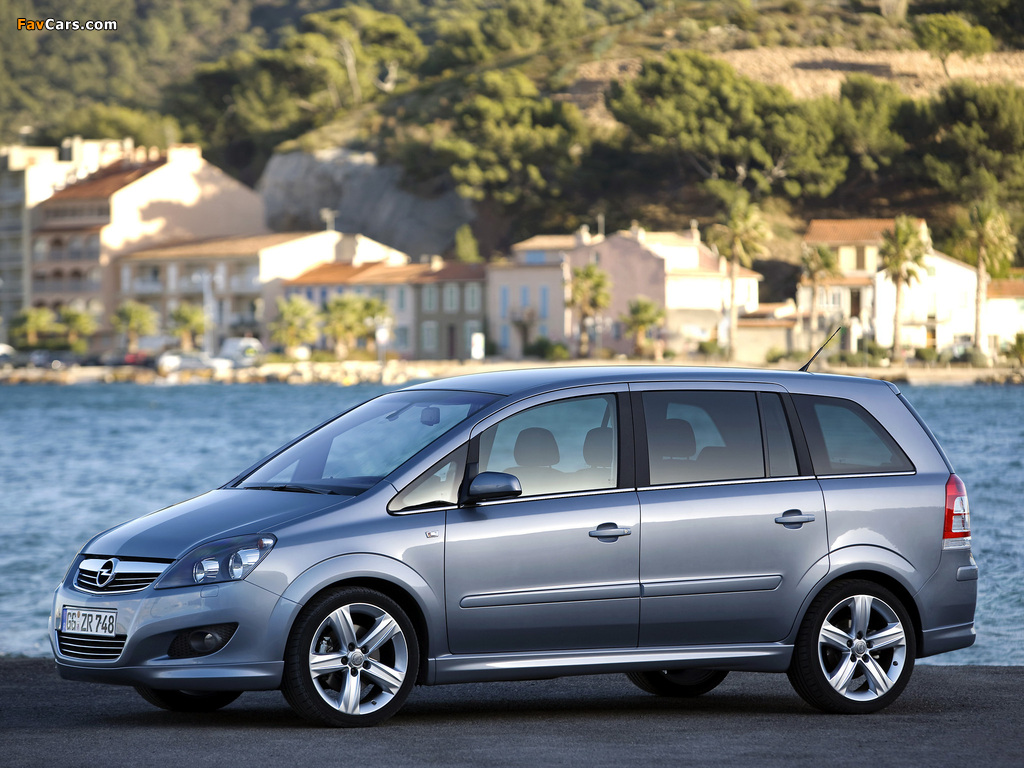 Pictures of Opel Zafira (B) 2008 (1024 x 768)