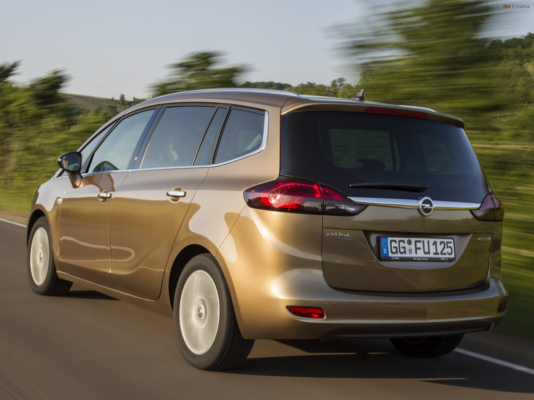 Pictures of Opel Zafira Tourer ecoFLEX (C) 2011 (2048 x 1536)