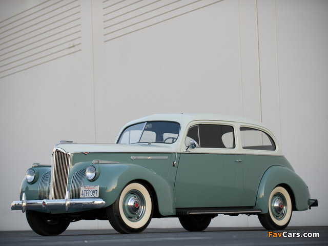 Packard 110 2-door Touring Sedan 1941 pictures (640 x 480)