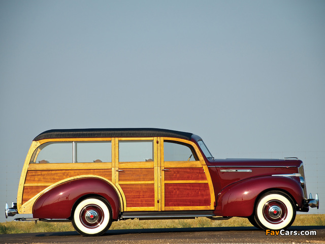 Packard 110 Station Wagon (1900-1483) 1941 pictures (640 x 480)