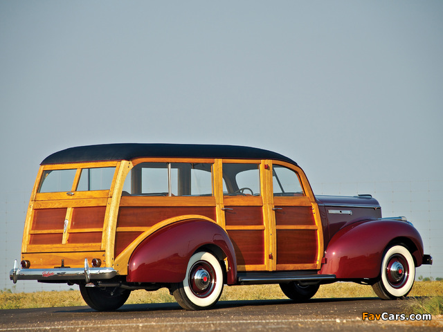 Packard 110 Station Wagon (1900-1483) 1941 pictures (640 x 480)