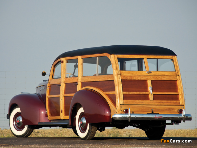 Packard 110 Station Wagon (1900-1483) 1941 pictures (640 x 480)