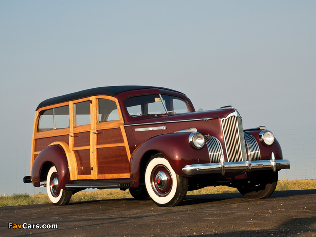 Photos of Packard 110 Station Wagon (1900-1483) 1941 (640 x 480)