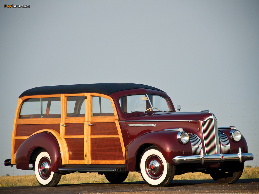 Packard 110 Station Wagon (1900-1483) 1941 wallpapers (1024 x 768)