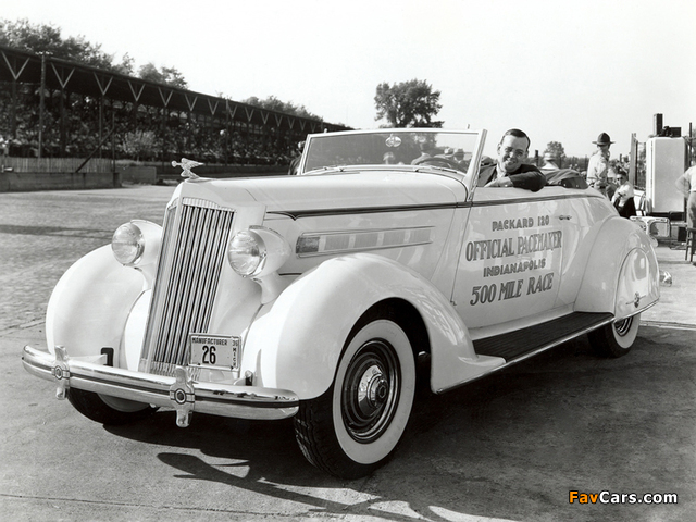 Packard 120 Convertible Coupe Indy 500 Pace Car 1936 photos (640 x 480)