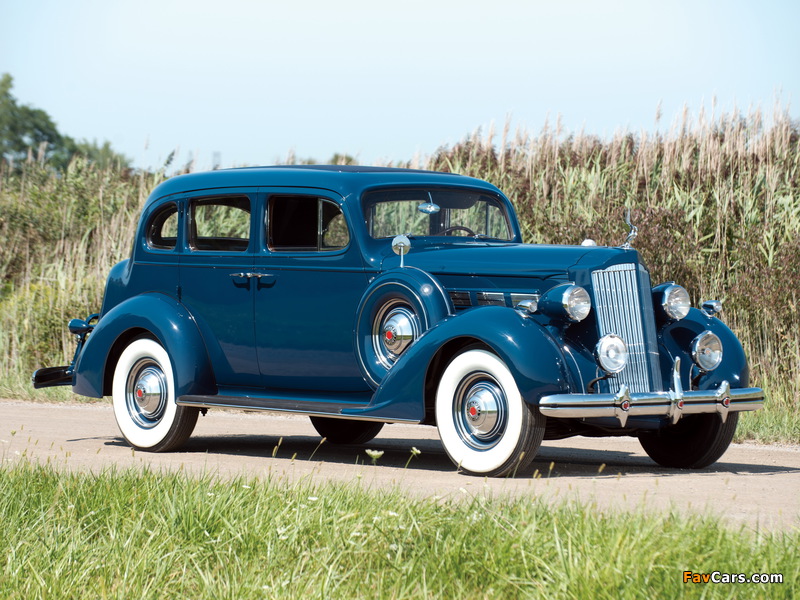Packard 120 Deluxe Touring Sedan (120-CD 1092CD) 1937 photos (800 x 600)