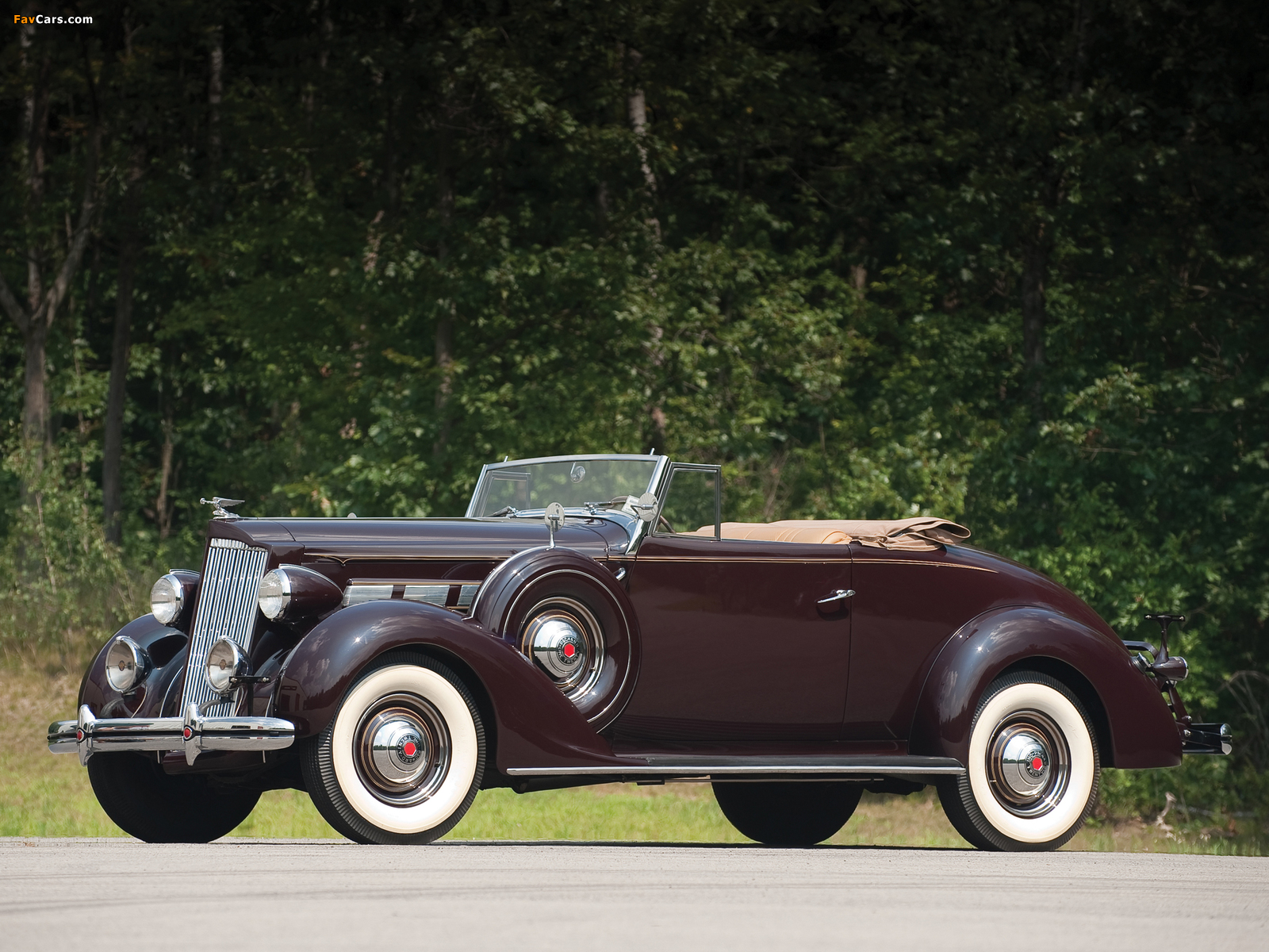 Packard 120 Convertible Coupe (120-C 1099) 1937 pictures (1600 x 1200)