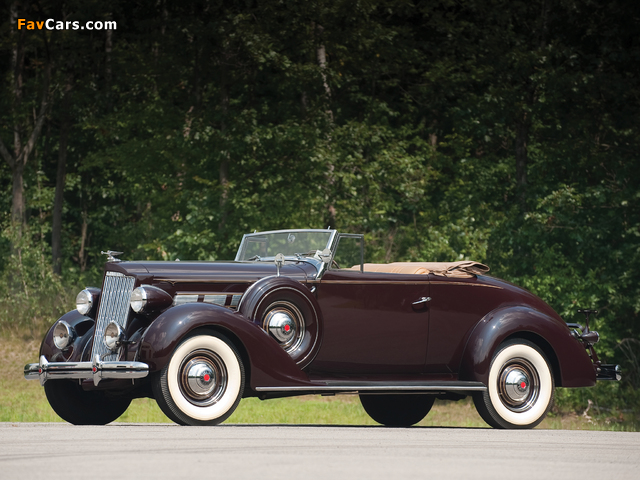 Packard 120 Convertible Coupe (120-C 1099) 1937 pictures (640 x 480)