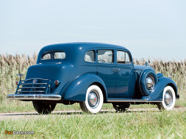 Packard 120 Deluxe Touring Sedan (120-CD 1092CD) 1937 wallpapers (640 x 480)