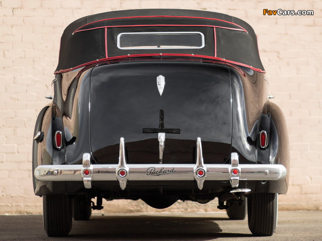 Packard 120 Convertible Sedan (1801-1397) 1940 wallpapers (640 x 480)