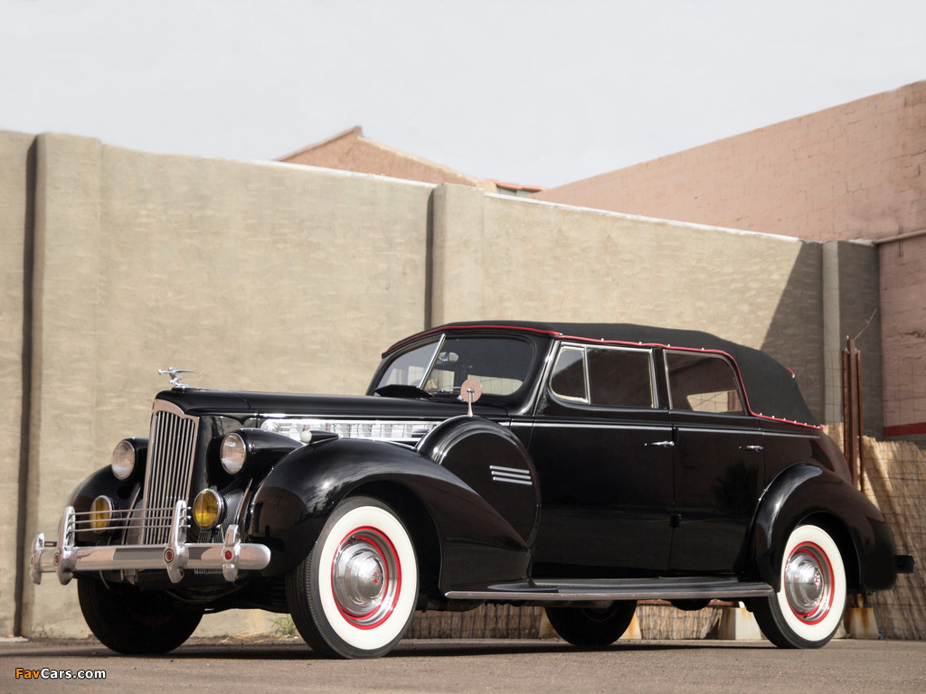 Photos of Packard 120 Convertible Sedan (1801-1397) 1940 (1024 x 768)