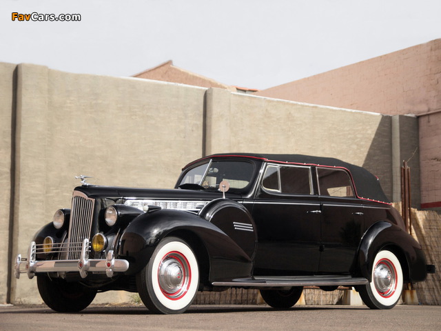Photos of Packard 120 Convertible Sedan (1801-1397) 1940 (640 x 480)