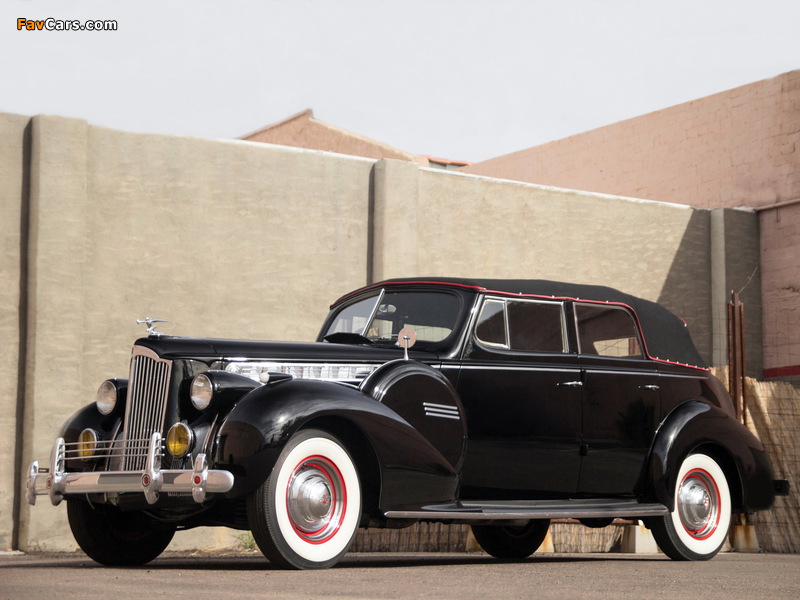 Photos of Packard 120 Convertible Sedan (1801-1397) 1940 (800 x 600)