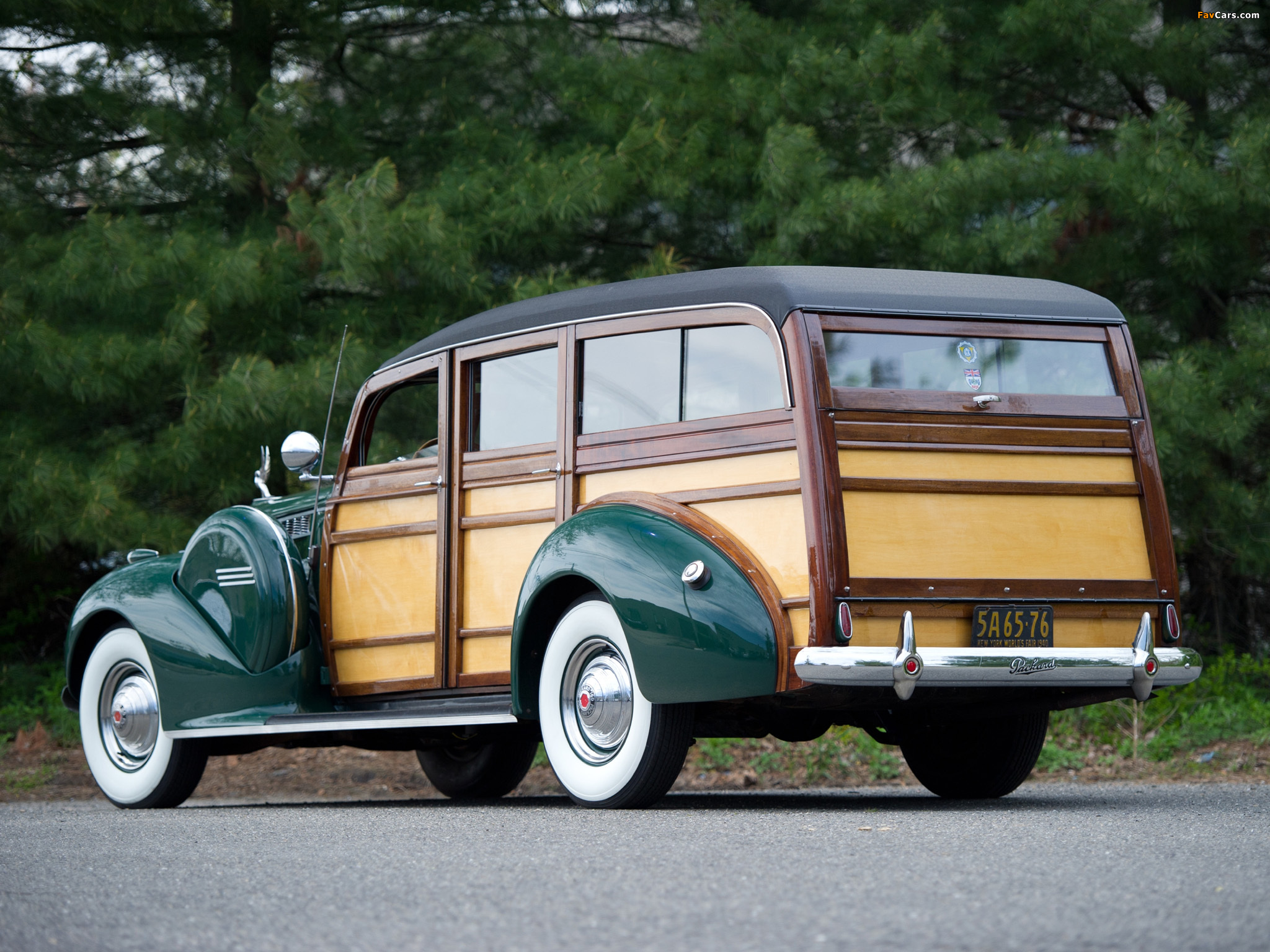Packard 160 Super Eight Station Wagon 1940 wallpapers (2048 x 1536)