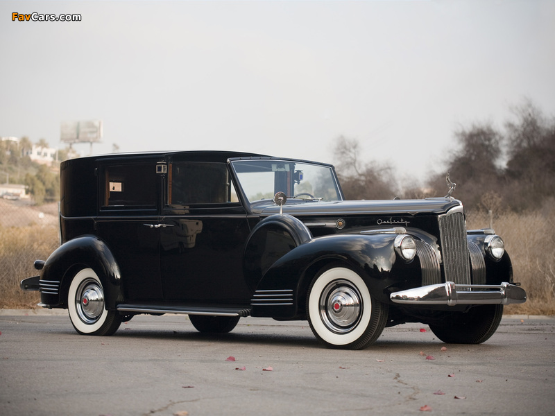 Packard 160 Panel Brougham by Rollston 1941 photos (800 x 600)