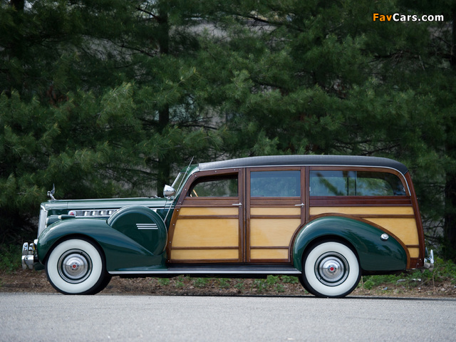 Photos of Packard 160 Super Eight Station Wagon 1940 (640 x 480)