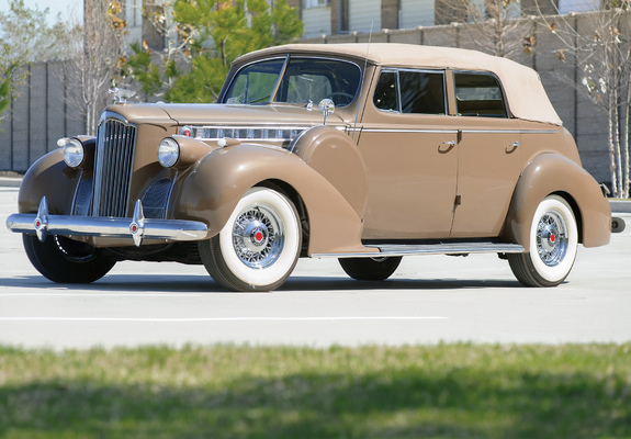 Pictures of Packard 160 Super Eight Convertible Sedan (1803-1377) 1940