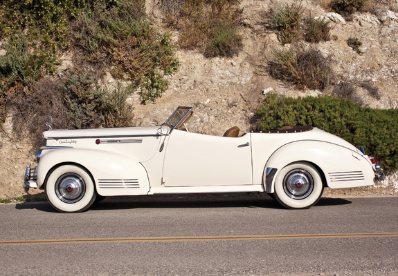 Images of Packard 180 Super Eight Convertible Victoria by Darrin (1906-1429) 1941