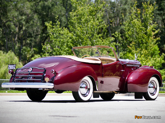 Packard 180 Super Eight Convertible Victoria by Darrin (1906-1429) 1941 pictures (640 x 480)